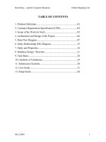 Online shopping cart