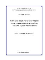 NÂNG CAO HOẠT ĐỘNG QUẢN TRỊ RỦI RO THANH KHOẢN TẠI NGÂN HÀNG THƯƠNG MẠI CỔ PHẦN SÀI GÒN.PDF