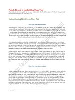 Lịch sử, truyền thống, âm nhạc, nghi lễ Muay Thái