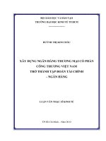 XÂY DỰNG NGÂN HÀNG TMCP CÔNG THƯƠNG VIỆT NAM TRỞ THÀNH TẬP ĐOÀN TÀI CHÍNH - NGÂN HÀNG.PDF