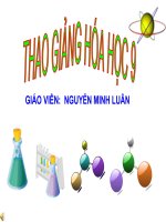GIÁO AN BÀI MQH ETILEN, RƯỢU ETYLIC, AXIT AXETIC THI CẤP TỈNH