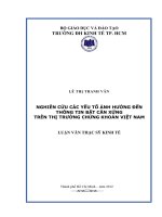 NGHIÊN CỨU CÁC NHÂN TỐ ẢNH HƯỞNG ĐẾN THÔNG TIN BẤT CÂN XỨNG TRÊN THỊ TRƯỜNG CHỨNG KHOÁN VIỆT NAM.PDF