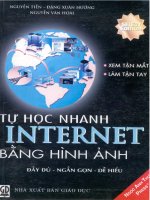 Tin học cho mọi người Tập 2 Tự học nhanh internet bằng hình ảnh