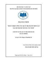 HOÀN THIỆN CÔNG TÁC QUẢN TRỊ NGUỒN NHÂN LỰC TẠI CHI NHÁNH VIETTEL TÂY NINH.PDF