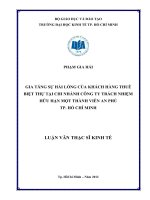 GIA TĂNG SỰ HÀI LÒNG CỦA KHÁCH HÀNG THUÊ BIỆT THỰ TẠI CHI NHÁNH CÔNG TY TNHH MỘT THÀNH VIÊN AN PHÚ TPHCM.PDF