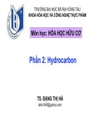 bài giảng hóa hữu cơ   anken