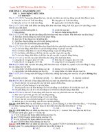 Trắc nghiệm luyện thi THPT quốc gia cả năm (có đáp án)