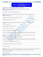 Năng lượng Dao động điều hòa - Tài liệu - Vật lý 12