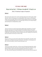 VĂN HAY TIỂU HỌC Đoạn văn hay lớp 2 - Viết đoạn văn ngắn Kể về ông bà em