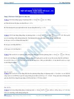 Một số dạng toán khác về Con lắc lò xo - Tài liệu - Vật lý 12 - P2