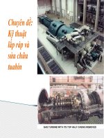 Kỹ thuật lắp ráp và sửa chữa tuabin