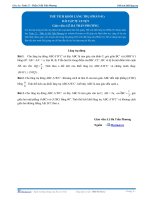 Thể tích khối lăng trụ - Bài tập tự luyện Toán 12 - P1