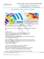 Hướng dẫn lập trình với Android - PART17