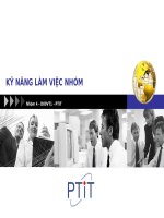KỸ NĂNG LÀM VIỆC NHÓM