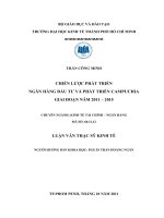 CHIẾN LƯỢC PHÁT TRIỂN NGÂN HÀNG ĐẦU TƯ VÀ PHÁT TRIỂN CAMPUCHIA GIAI ĐOẠN NĂM 2011-2015.PDF