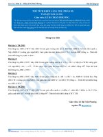 Thể tích khối lăng trụ - Tài liệu Toán 12 - P2