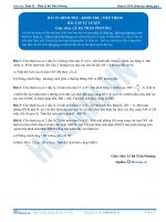 Hình trụ, Khối trụ - Bài tập tự luyện Toán 12 -P2