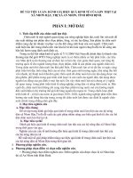 ĐÁNH GIÁ HIỆU QUẢ KINH TẾ CỦA LỢN THỊT TẠI XÃ NHƠN HẬU, THỊ XÃ AN NHƠN, TỈNH BÌNH ĐỊNH.