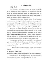 SKKN Một số Phương pháp ôn tập Lịch sử lớp 9