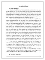 SKKN biện pháp chỉ đạo đổi mới và nâng cao chất lượng công tác chủ nhiệm ở Tổ chuyên môn