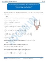 Hướng dẫn giải BT ung dụng của Tích phân - Bài tập tự luyện Toán 12