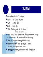 sản phẩm chế biến thủy sản