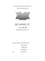 Dự án đầu tưBán đồ dùng và đồ chơi trẻ em