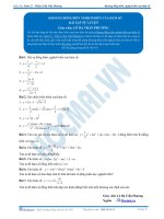 Khoảng đồng biến nghịch biến của hàm số - Bài tập tự luyện Toán 12 - Phần 2