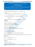 Tiếp tuyến của Đồ thị hàm số - Tài liệu Toán 12