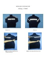 18 Bảng Qui Cách Bao Gói