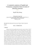 An investigation into the English language used on Facebook social network by Vietnamese learners of English