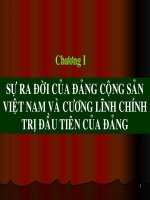 bài giảng chương 1 môn đảng cộng sản Việt Nam