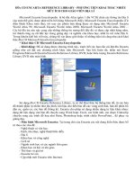 ĐĨA CD ENCARTA REFERENCE LIBRARY - PHƯƠNG TIỆN KHAI THÁC NHIỀU HỮU ÍCH CHO GIÁO VIÊN ĐỊA LÍ
