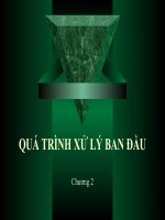 bài giảng công nghệ chế biến dầu mỏ chương 2  quá trình xử lý dầu thô ban đầu (treating upstream)