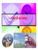 bài giảng thiết kế mô phỏng