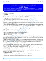 Phản ứng phân hạch, phản ứng nhiệt hạch -Tài liệu Vật lý 12