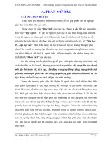 SKKN Một số kinh nghiệm trong công tác duy trì sĩ số lớp chủ nhiệm