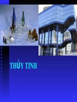 bài giảng công nghệ sản xuất thủy tinh
