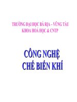 CÔNG NGHỆ CHẾ BIẾN KHÍ   xác ĐỊNH HẰNG số cân BẰNG PHA BẰNG PHƯƠNG PHÁP NGPA và NEYREY