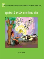 Tài liệu Quản lý phân chuồng tốt - Dự án bò sữa Việt Bỉ (2005 - 2010)