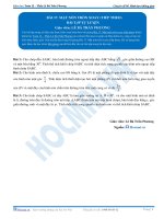 Mặt nón tròn xoay - Bài tập tự luyện Toán 12 - P2