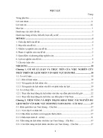 Nghiên cứu phát triển du lịch nông thôn huyện Phú Vang, tỉnh Thừa Thiên Huế