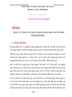 SKKN QUẢN  LÝ NÂNG CAO CHẤT LƯỢNG GIẢNG DẠY CHUYÊN MÔN CHO GIÁO VIÊN