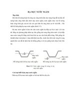 Hạ mực nước ngầm trong xây dựng