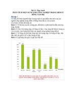 Bai 34: thực hành: Phân tích một số ngành công nghiệp trọng điểm ở Đông Nam Bộ.( Địa lí 10)