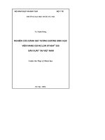 Nghiên cứu đánh giá tương đương sinh học viên nang cefaclor stada 250 sản xuất tại việt nam