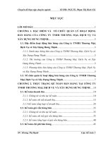 Hoàn thiện kế toán bán hàng tại Công ty TNHH Thương Mại, Dịch Vụ và Xây Dựng Hưng Thịnh