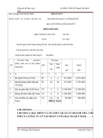 Kế toán doanh thu, chi phí và xác định kết quả hoạt động kinh doanh tại Công ty CP Tập đoàn Vàng bạc Đá quý Doji