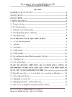 Báo cáo giám sát môi trường định kỳ 06 đầu năm 2014 cửa hàng vịt quay huỳnh ký