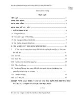 Báo cáo giám sát chất lượng môi trường định kỳ 6 tháng đầu năm 2014 công ty TNHH khách sạn sao vương